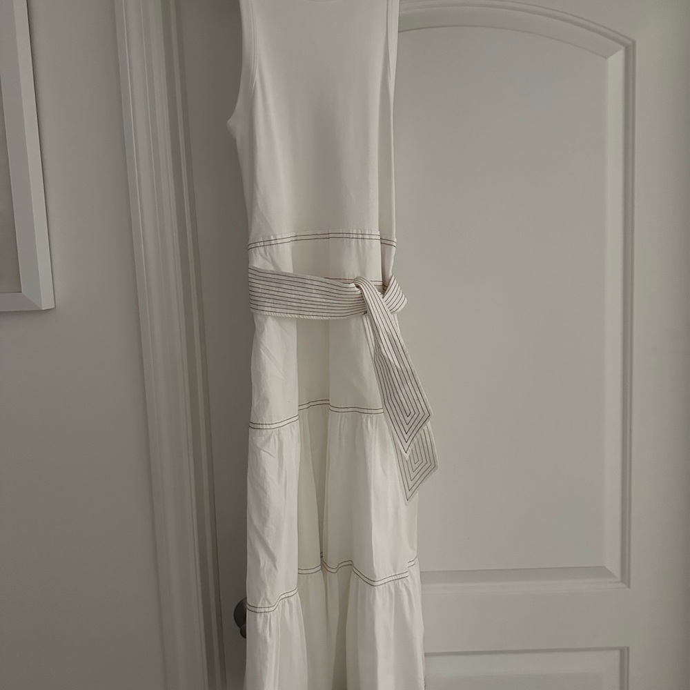 Veronica Beard mixed media dress.